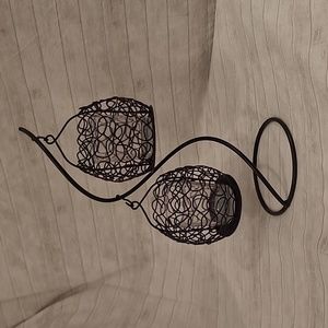 Votive Candle Holder Home Decor & 2 Golden Birch PartyLite Votives Included